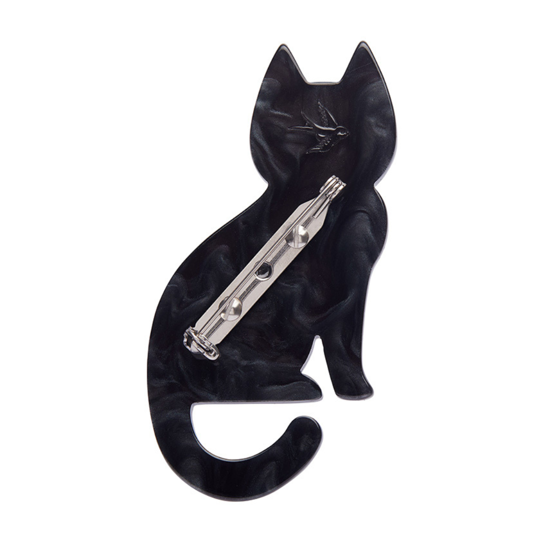 Erstwilder Tabby Tombstone Brooch