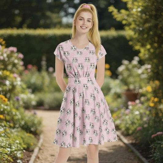 Clementine Day Dress in Australian Sugar Glider