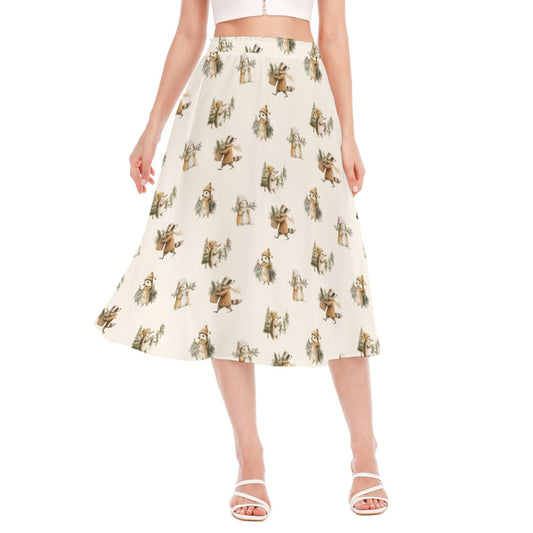 The Gilda Skirt in Mistletoe Misfits