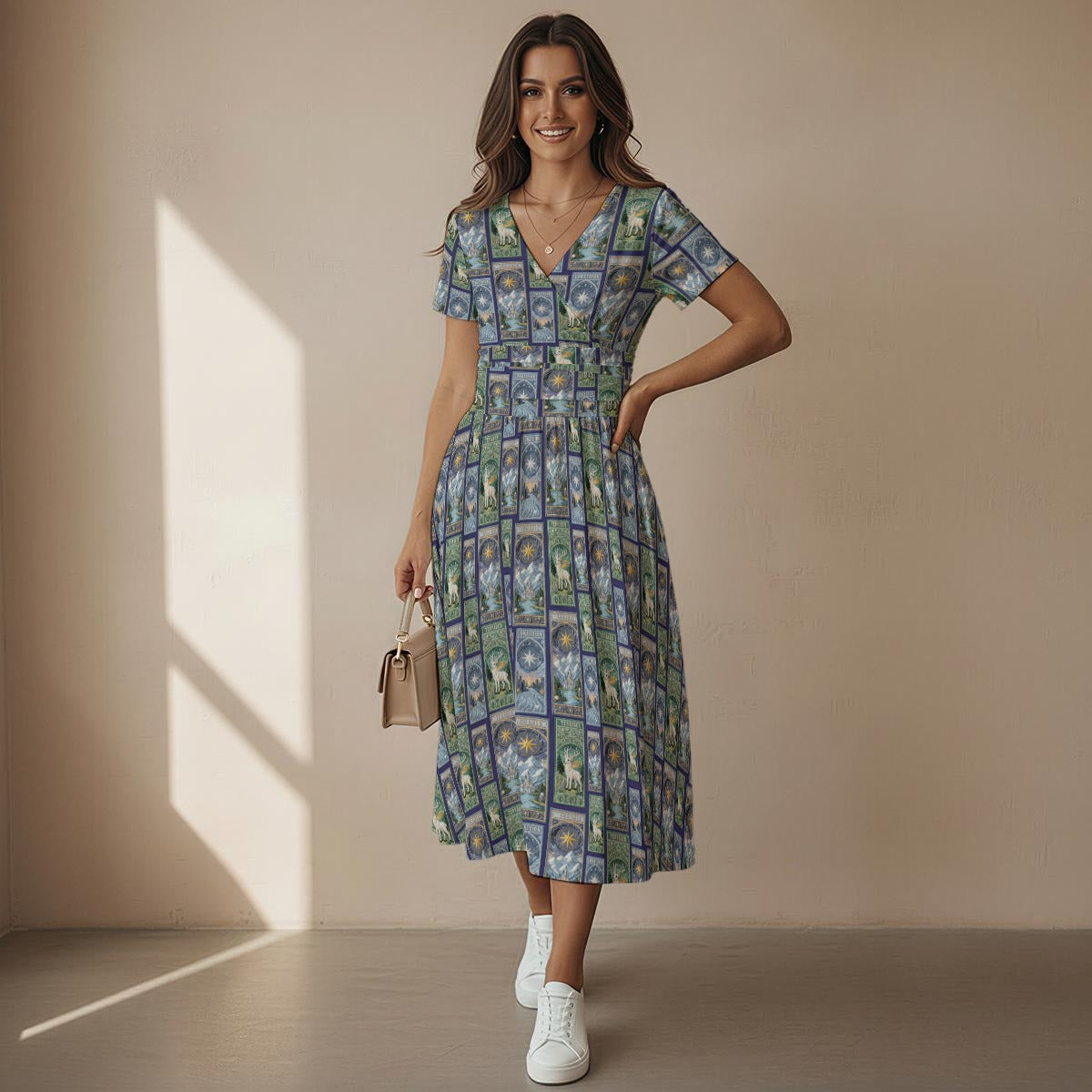 The Connie dress in Romantasy Crowns & Thorns