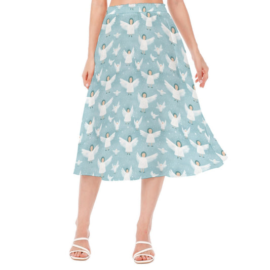 The Gilda Skirt in Snowfall Seraphs