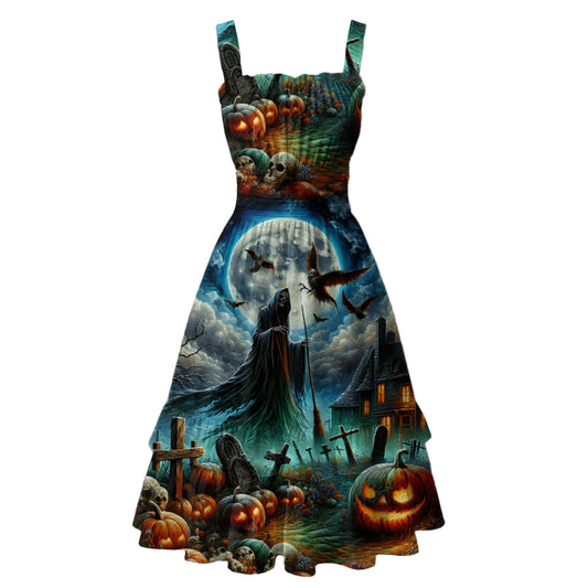 The Mirabella dress in Grim Harvest