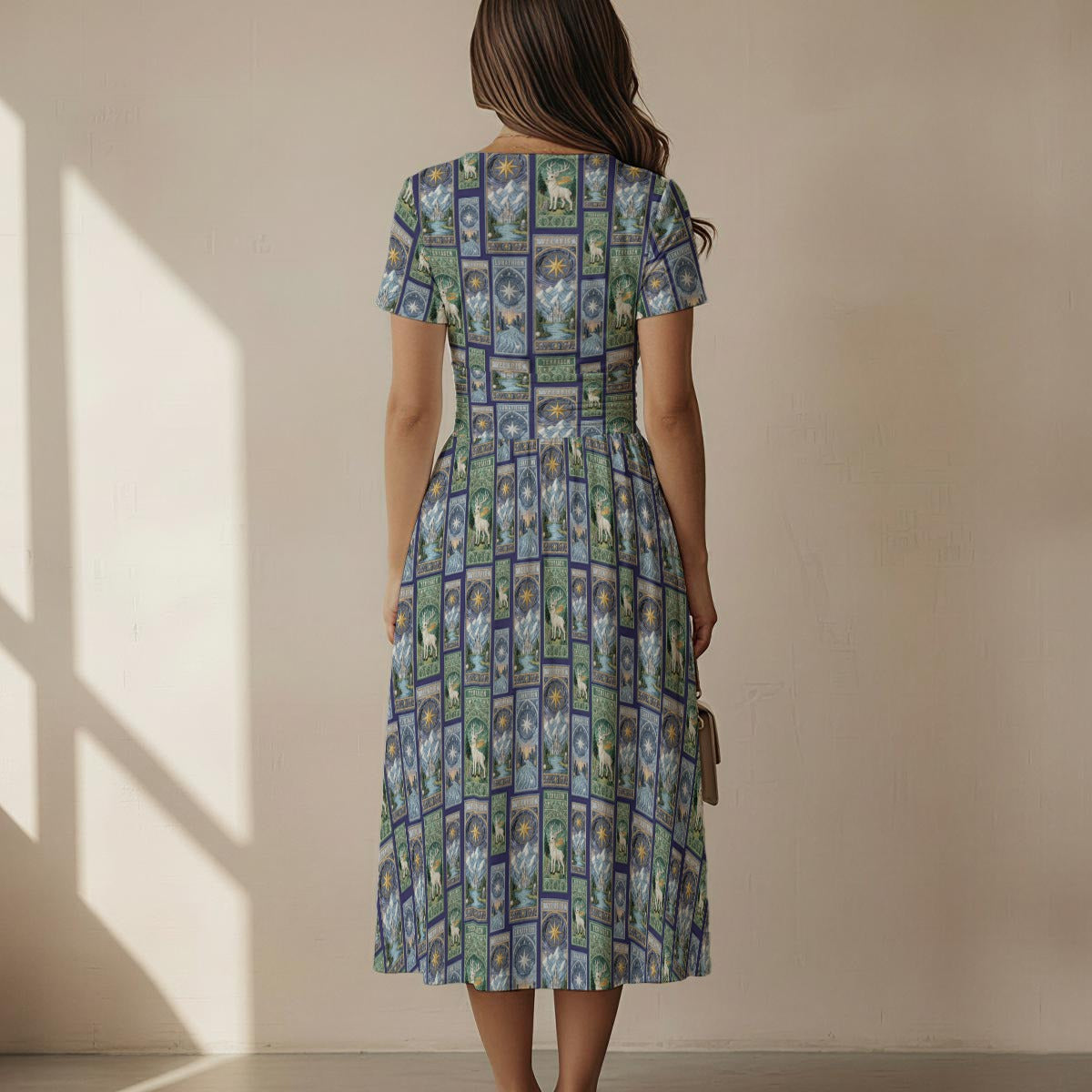 The Connie dress in Romantasy Crowns & Thorns