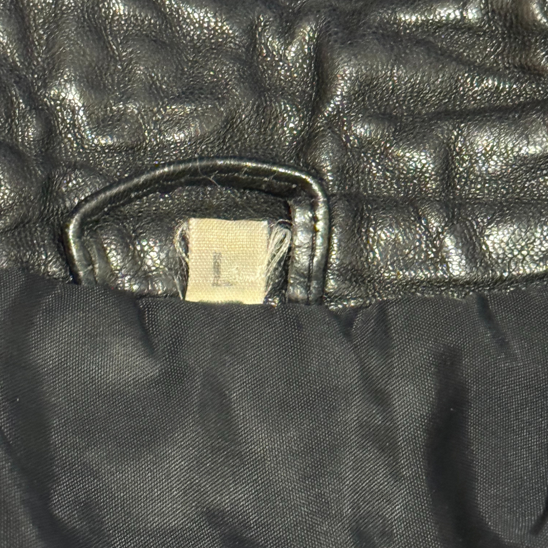 Vintage 1970s Genuine Leather Vest