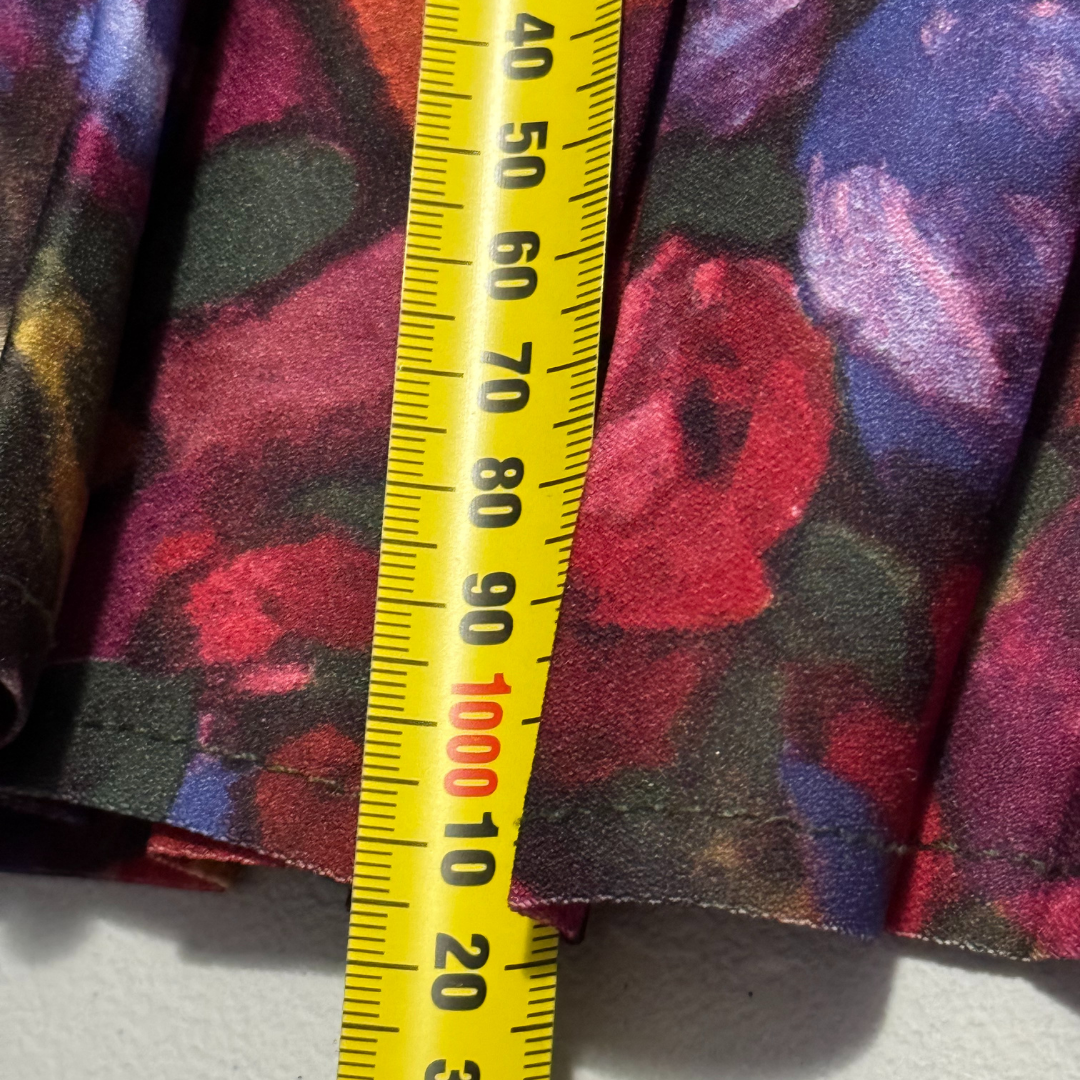 Vintage 1980s Bold Floral Dress