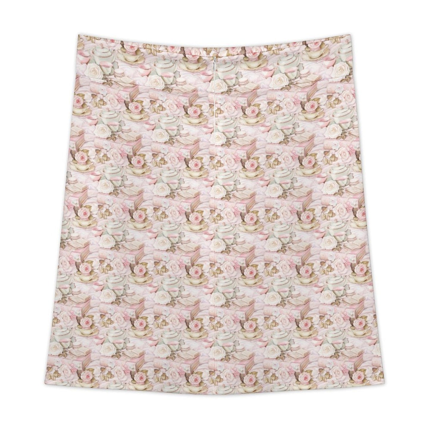 The Margot A-Line Skirt in Tea with Marie