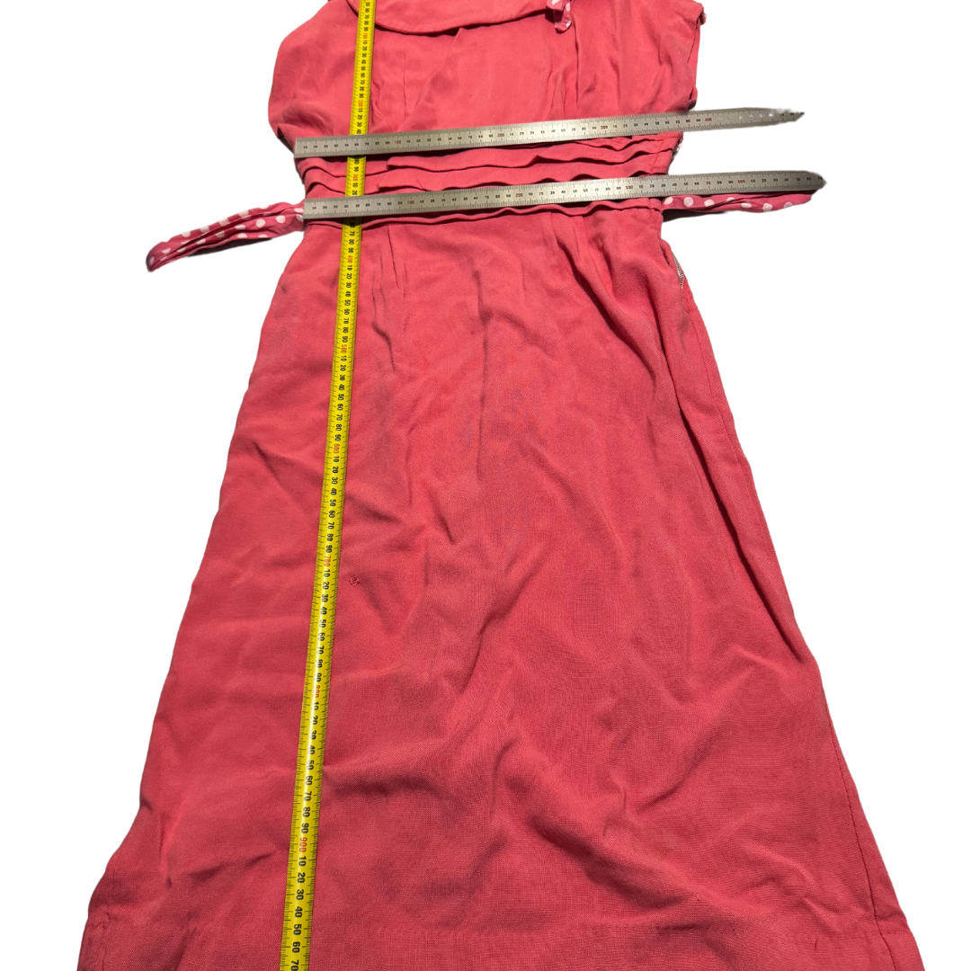 A Festival Fashion Vintage 1950s Pink Cocktail Dress