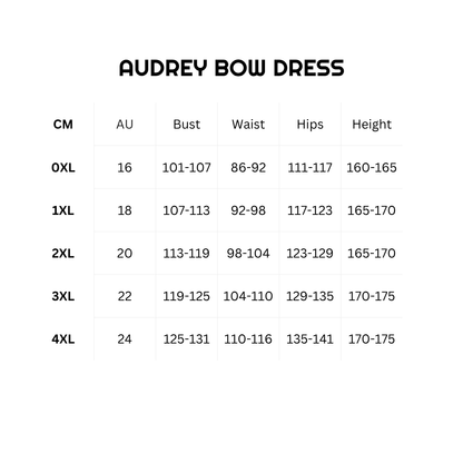 Audrey Bow Dress (Sample)