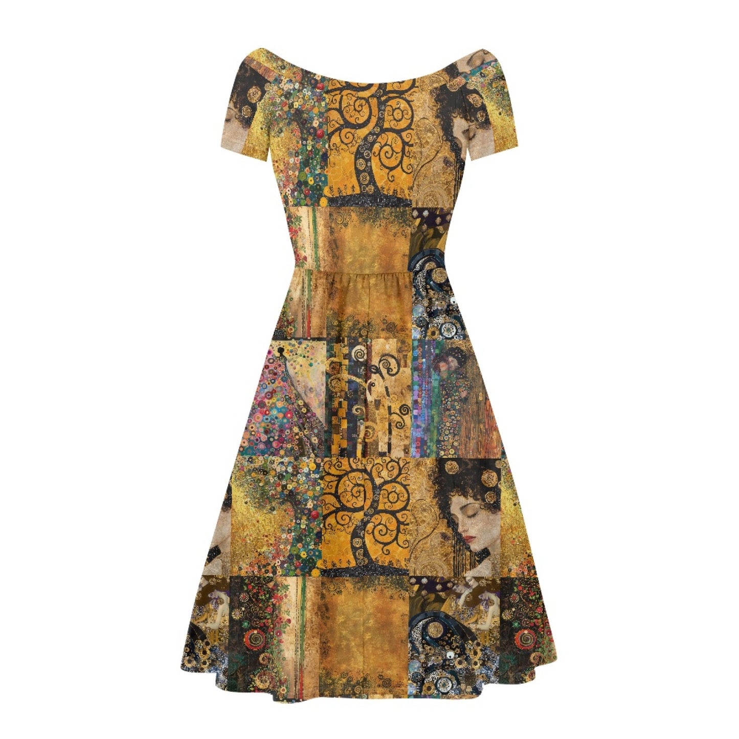 The Birdie dress in Golden Grove