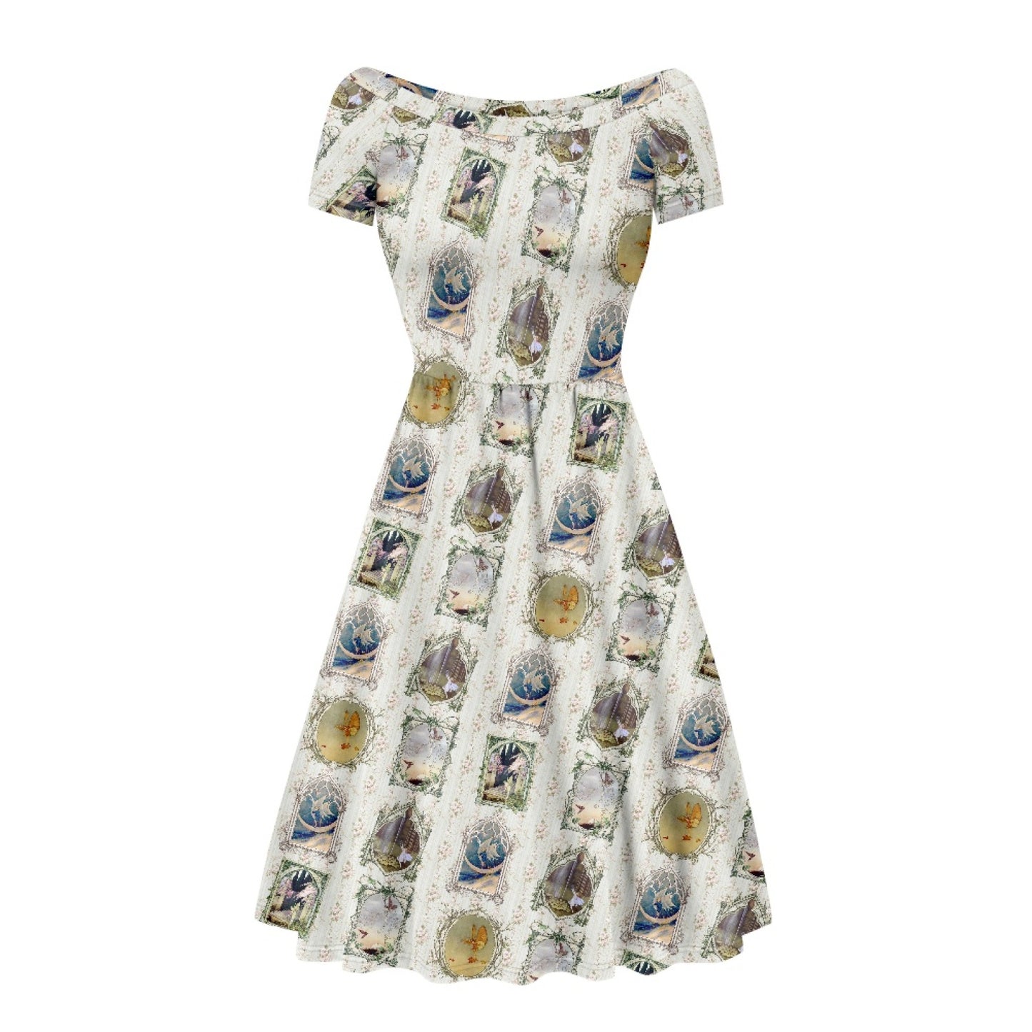 The Birdie dress in Fairy Keepsake