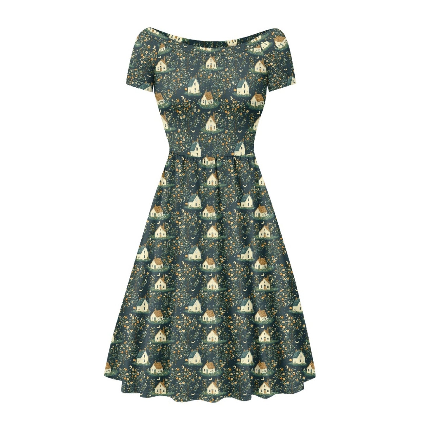 The Birdie dress in Cottagecore Dream