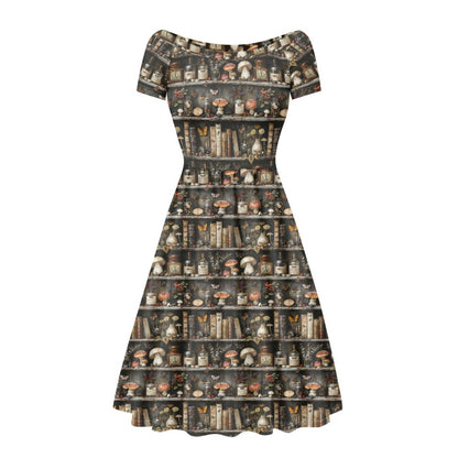 The Birdie dress in Library of Odd Things