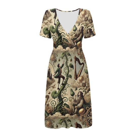 The Verna dress in Beanstalk Babe