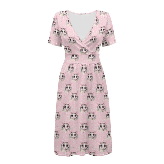 The Verna dress in Pink Sugar Glider