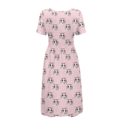 The Verna dress in Pink Sugar Glider