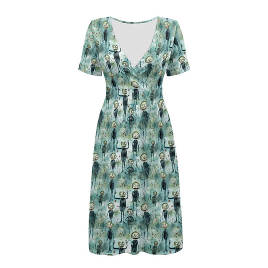 The Verna dress in Beauty Ghoul Dropout