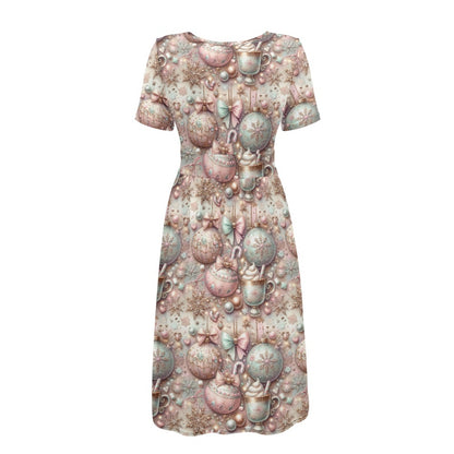 The Verna dress in Sugar Baubles