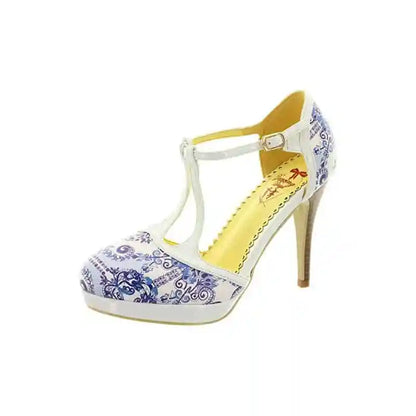 Banned Retro All I have to do is dream heels in white