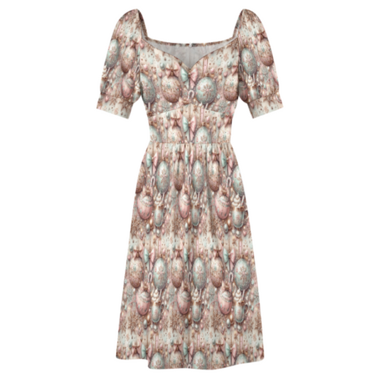 The Clara Dress in Sugarplum Baubles.