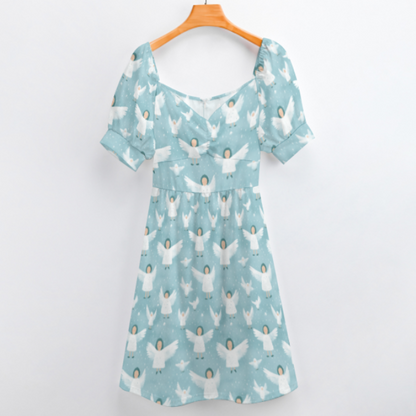 The Clara Dress in Snowfall Seraphs