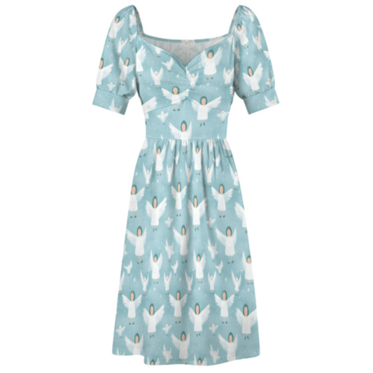 The Clara Dress in Snowfall Seraphs