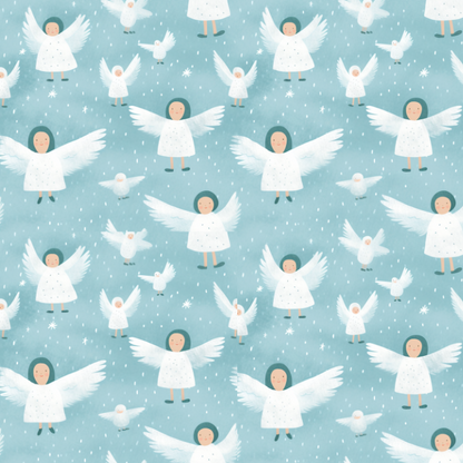 The Gilda Skirt in Snowfall Seraphs