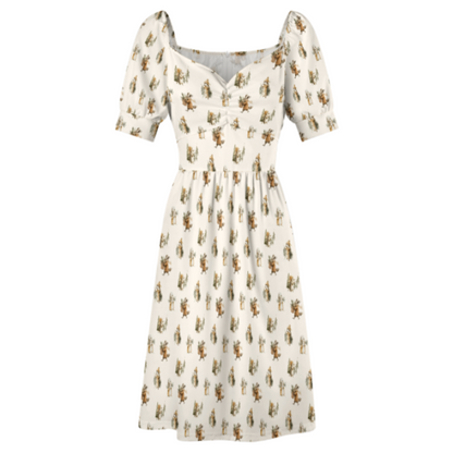 The Clara Dress in Mistletoe Misfits
