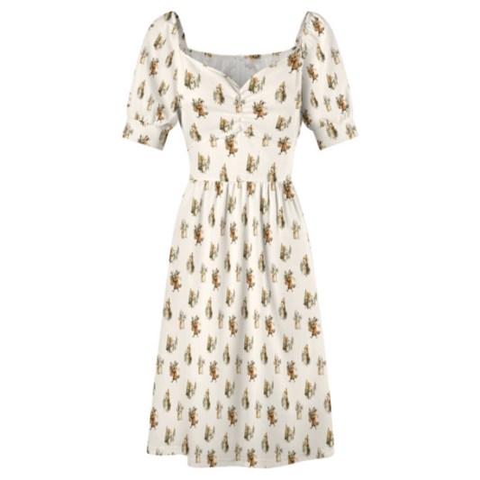 The Clara Dress in Mistletoe Misfits