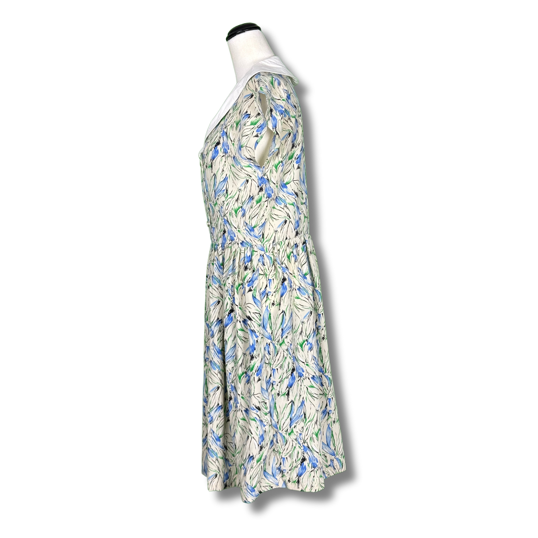 Contact Vintage 90s Print Dress