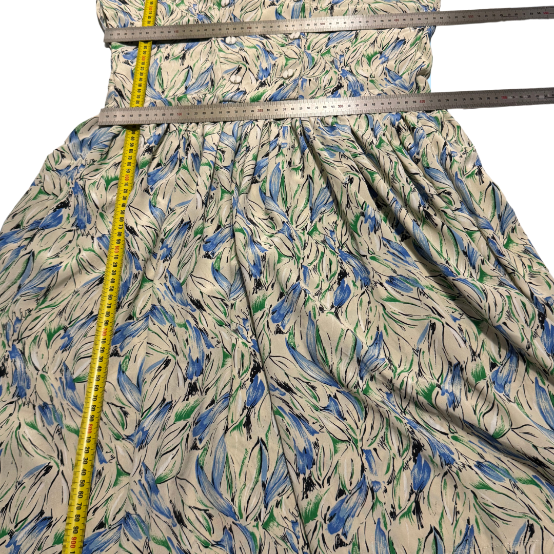 Contact Vintage 90s Print Dress
