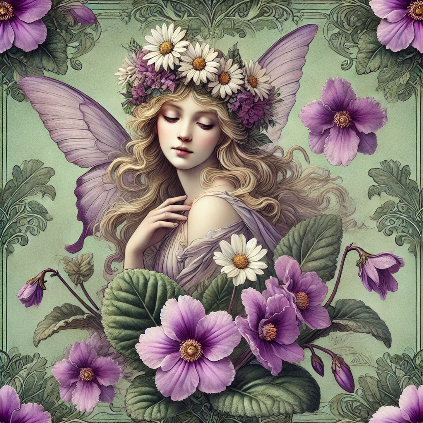 The Mirabella dress in Violet Moonhart - Pre-Order