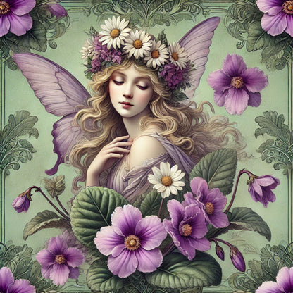 The Mirabella dress in Violet Moonhart