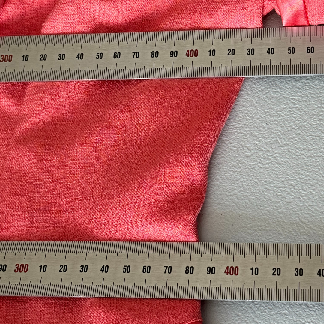 Handmade Vintage 50s Peach Coloured Diner Dress