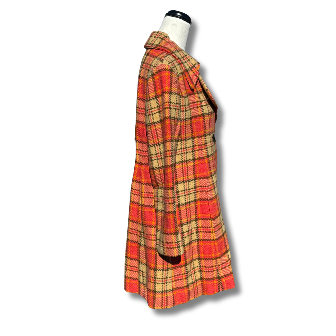 Handmade Vintage 60s 70s OG Blanket Coat