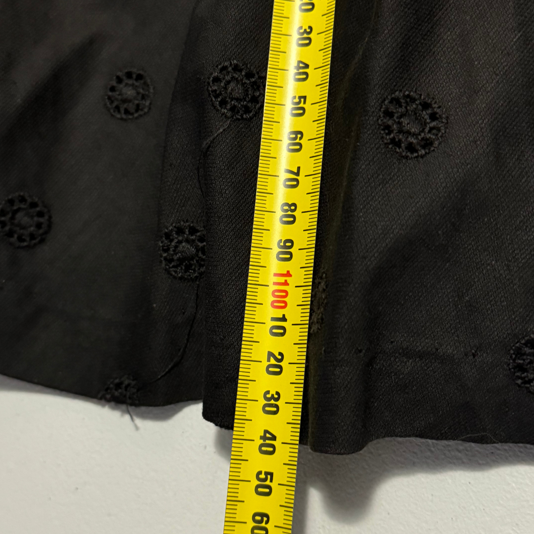 Johnny E Junior Black Vintage 1950s Dress