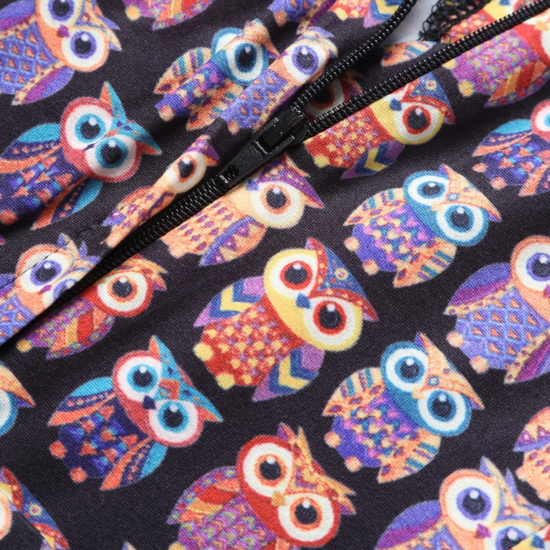 Dolly & Dotty Julia Owl Print Dress - shipping late April