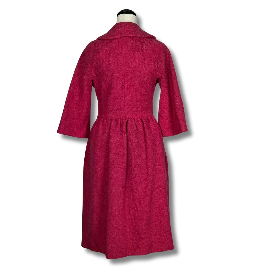 Junior-Aire Vintage 1950s Red Frock Coat RARE