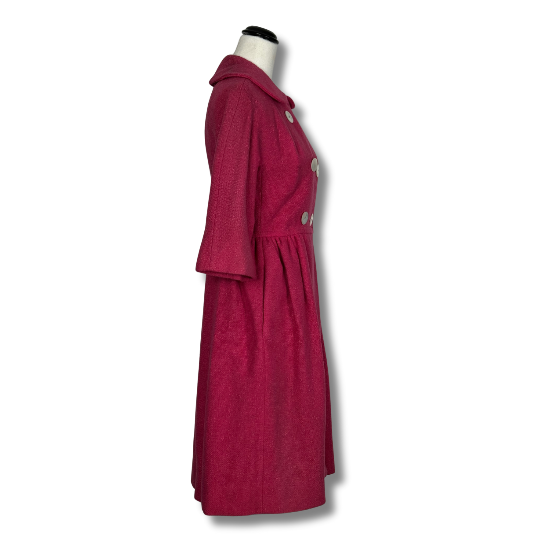 Junior-Aire Vintage 1950s Red Frock Coat RARE