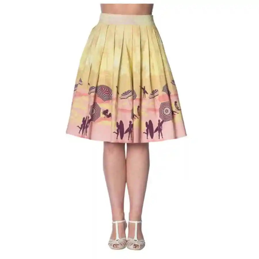 Banned Retro Beach Parasol Skirt