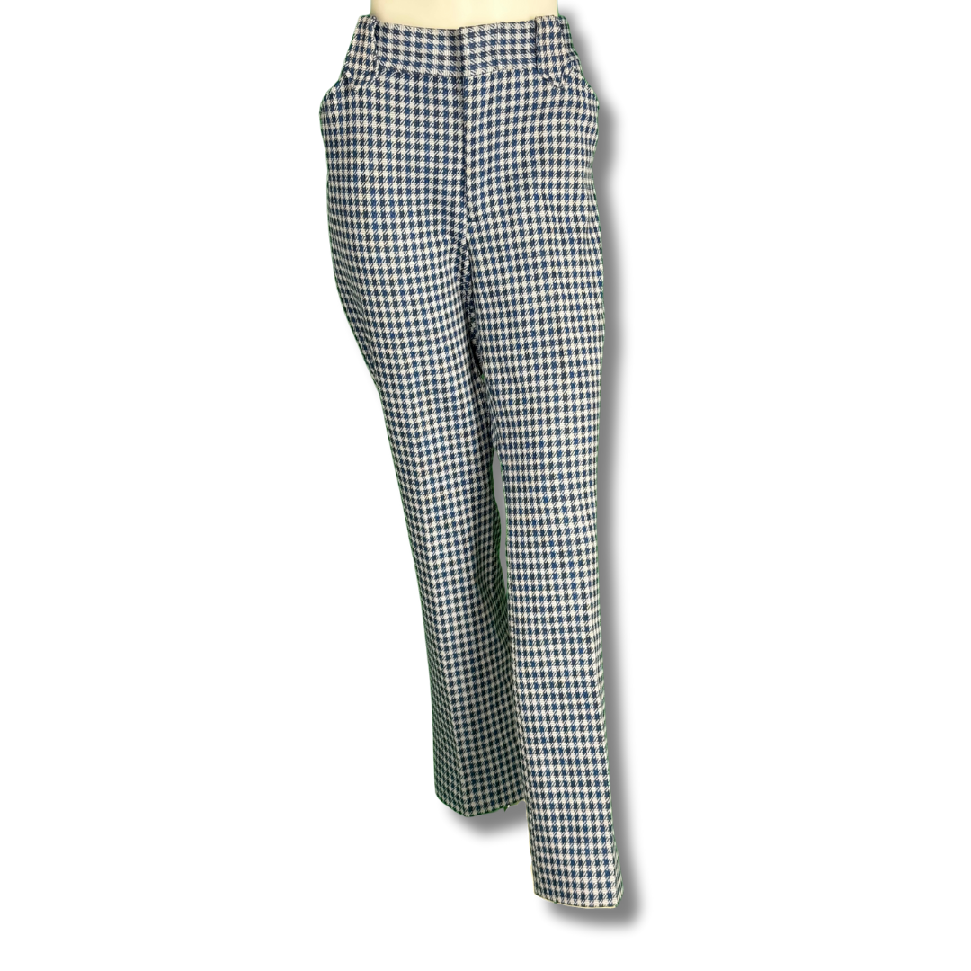Pioneer Wear Blue & White Plaid Trousers