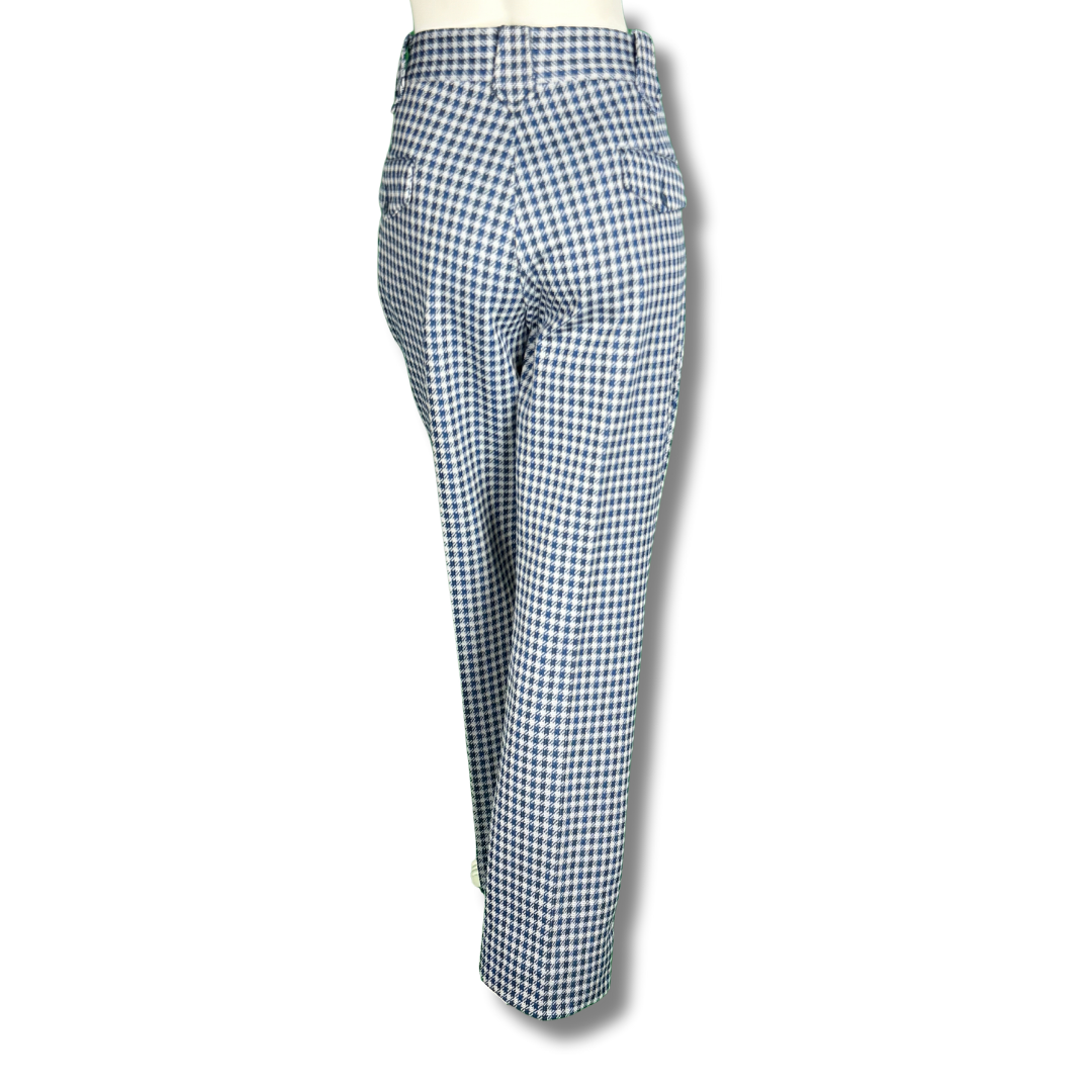 Pioneer Wear Blue & White Plaid Trousers