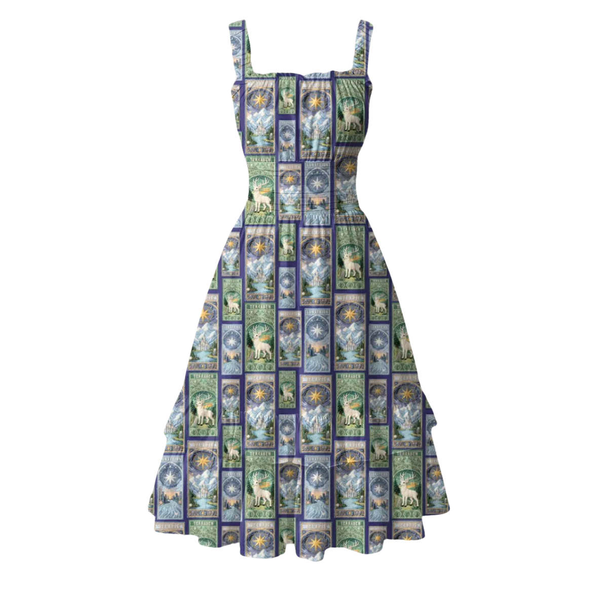 The Mirabella dress in Romantasy Crowns & Thorns