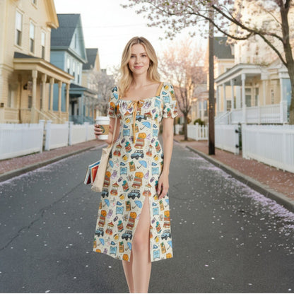 The Lorelai Dress in Ice Cream Queen