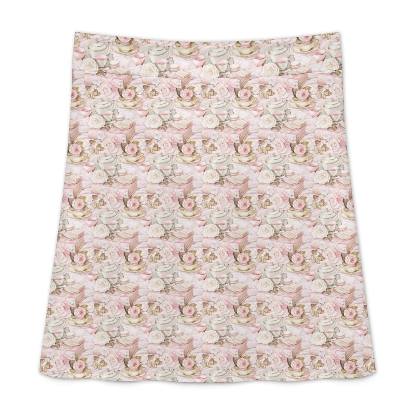 The Margot A-Line Skirt in Tea with Marie