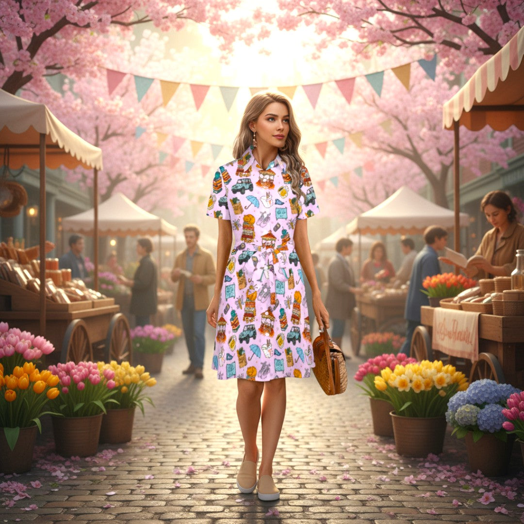 Sukie dress in Vicious Trollop