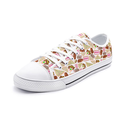Frankie Sneakers in Bubble'o Bill and the Iced Vovo Brigade in white