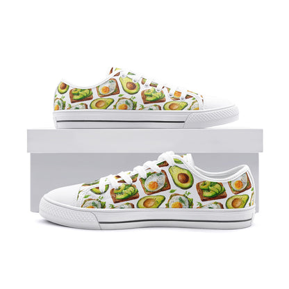 Frankie Sneakers in Avo Good Day in White