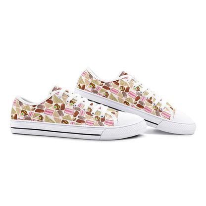 Frankie Sneakers in Bubble'o Bill and the Iced Vovo Brigade in white