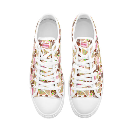 Frankie Sneakers in Bubble'o Bill and the Iced Vovo Brigade in white