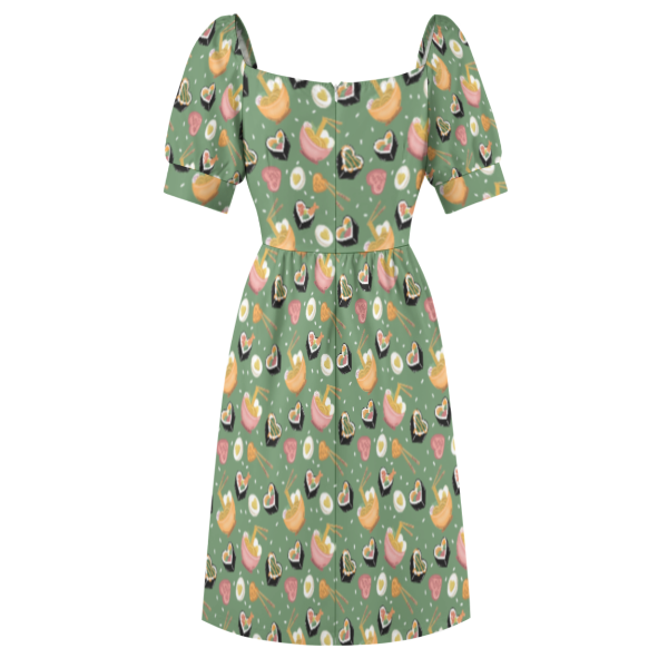 The Clara Dress in Miso in love